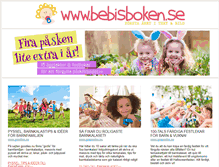 Tablet Screenshot of bebisboken.se